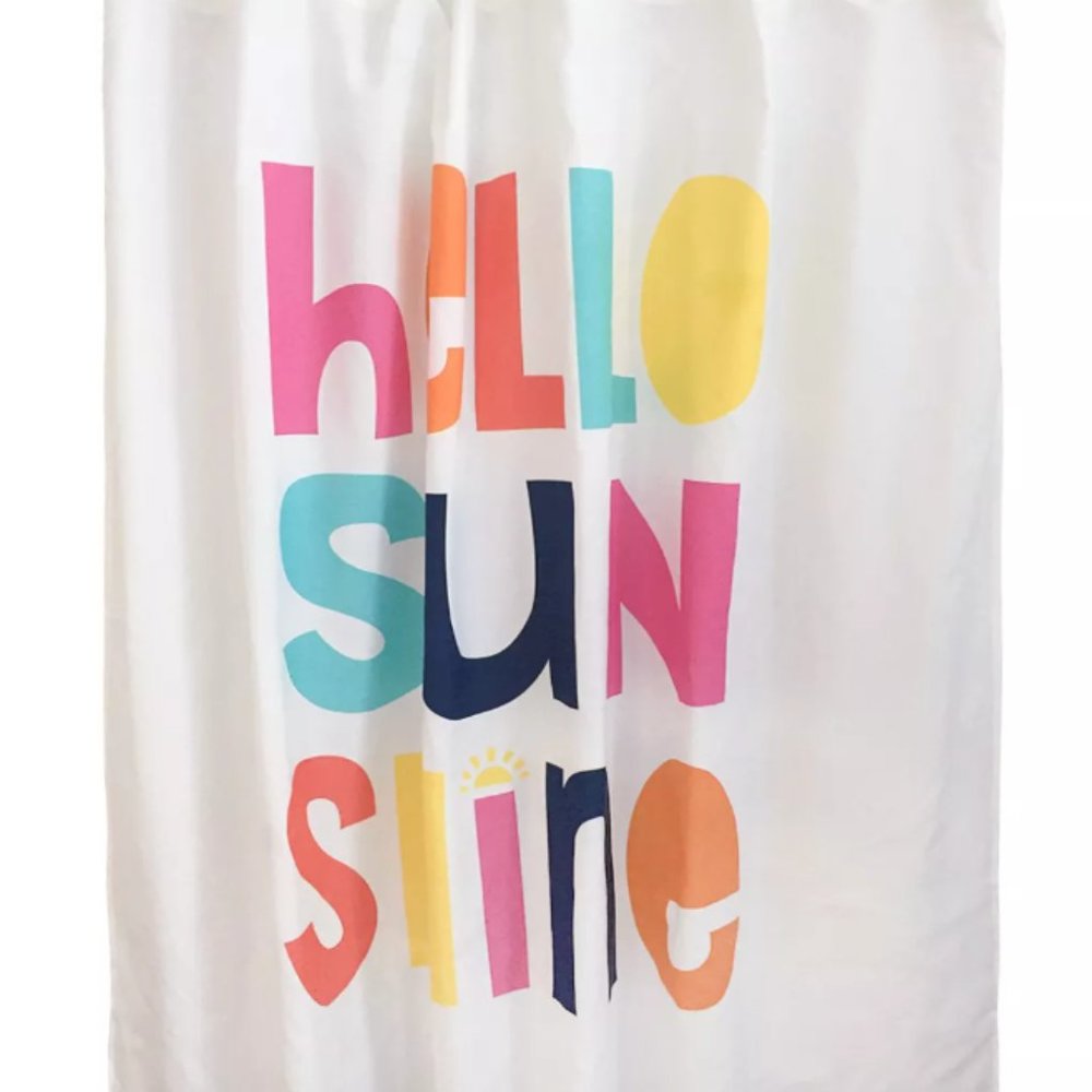 Hello Sunshine Shower Curtain - Picture 2 of 5